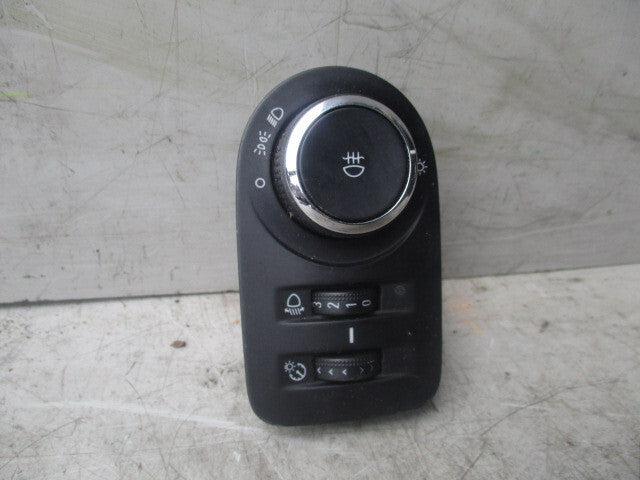 2011 VAUXHALL CORSA D HEADLIGHT CONTROL & FOG LIGHT CONTROL