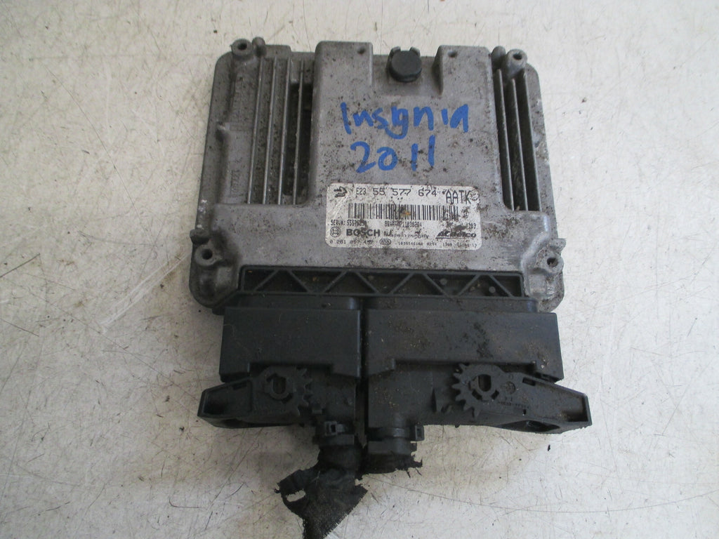 VAUXHALL INSIGNIA MK1 2011 2.0 CDTI ECU ENGINE CONTROL MODULE UNIT 55577674