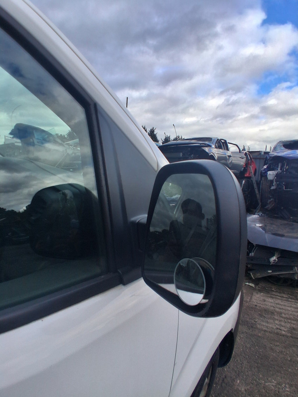 2019 CITROEN DISPATCH VIVARO MK3 OSF DRIVER SIDE FRONT WING MIRROR BLACK
