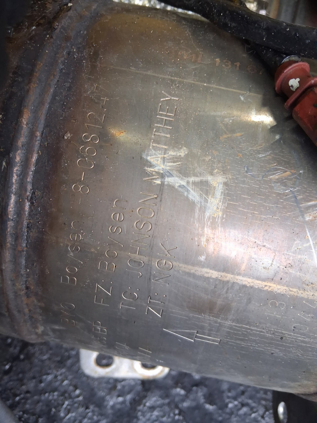 2017 AUDI A6 C7 2.0 DIESEL DPF CATALYTIC CONVERTER 04L131765BP