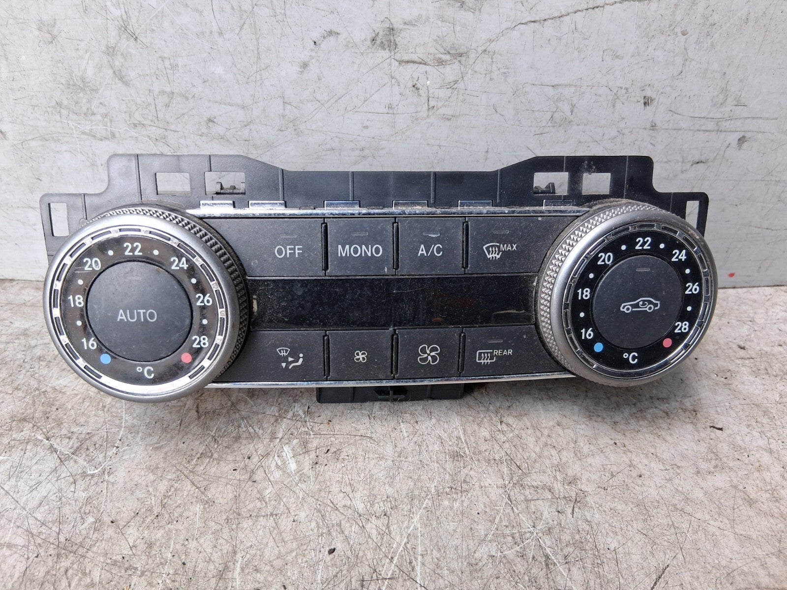 2008 MERCEDES C CLASS ESTATE AC HEATER CLIMATE CONTROL SWITCH PANEL A2C53290179