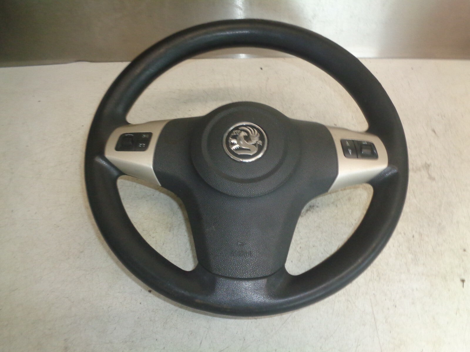 VAUXHALL CORSA D 2007 STEERING WHEEL WITH SAFETY BAG