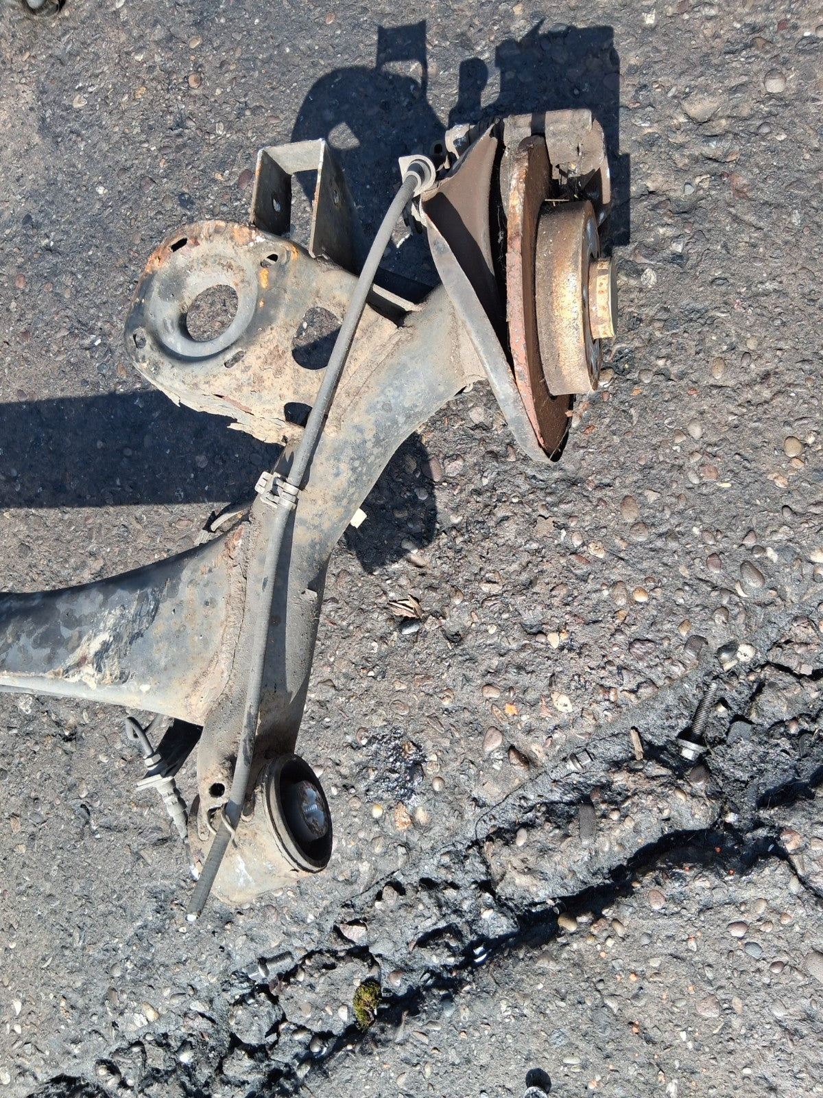 2019 SKODA FABIA MK3 NJ HATCHBACK COMPLETE REAR AXLE HUB DISC TYPE