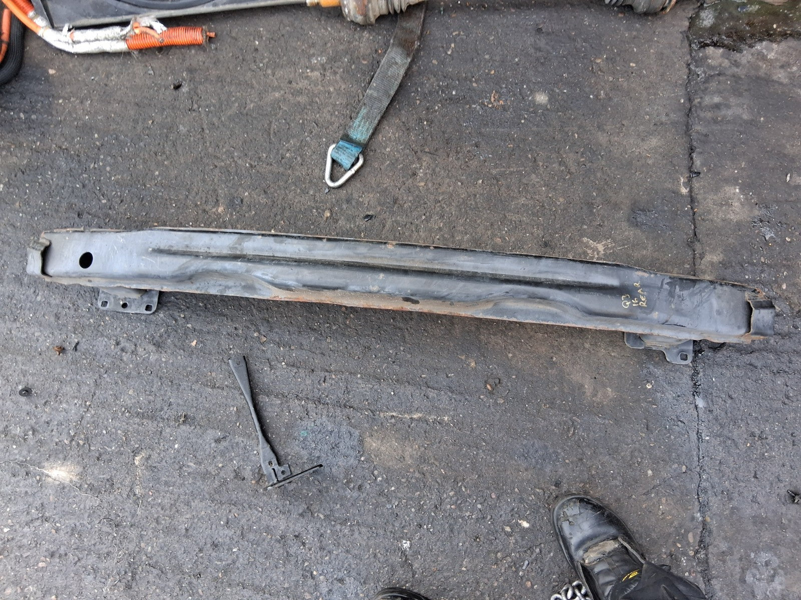 2016 AUDI Q3 8U REAR BUMPER CRASH BAR REINFORCEMENT BAR