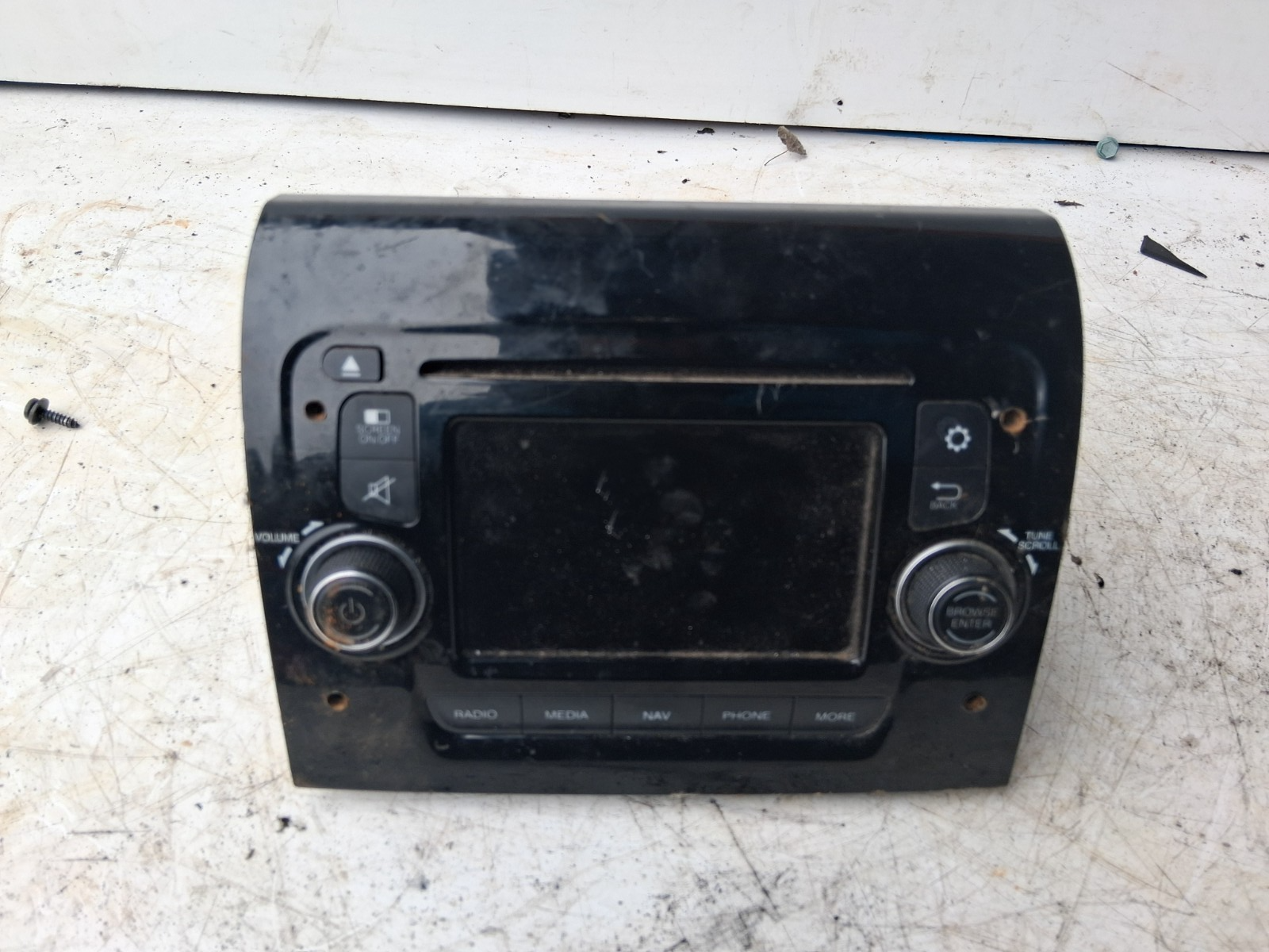 2016 PEUGEOT BOXER MK3 MULTIMEDIA DISPLAY SCREEN SAT NAV HEAD UNIT 07356460880
