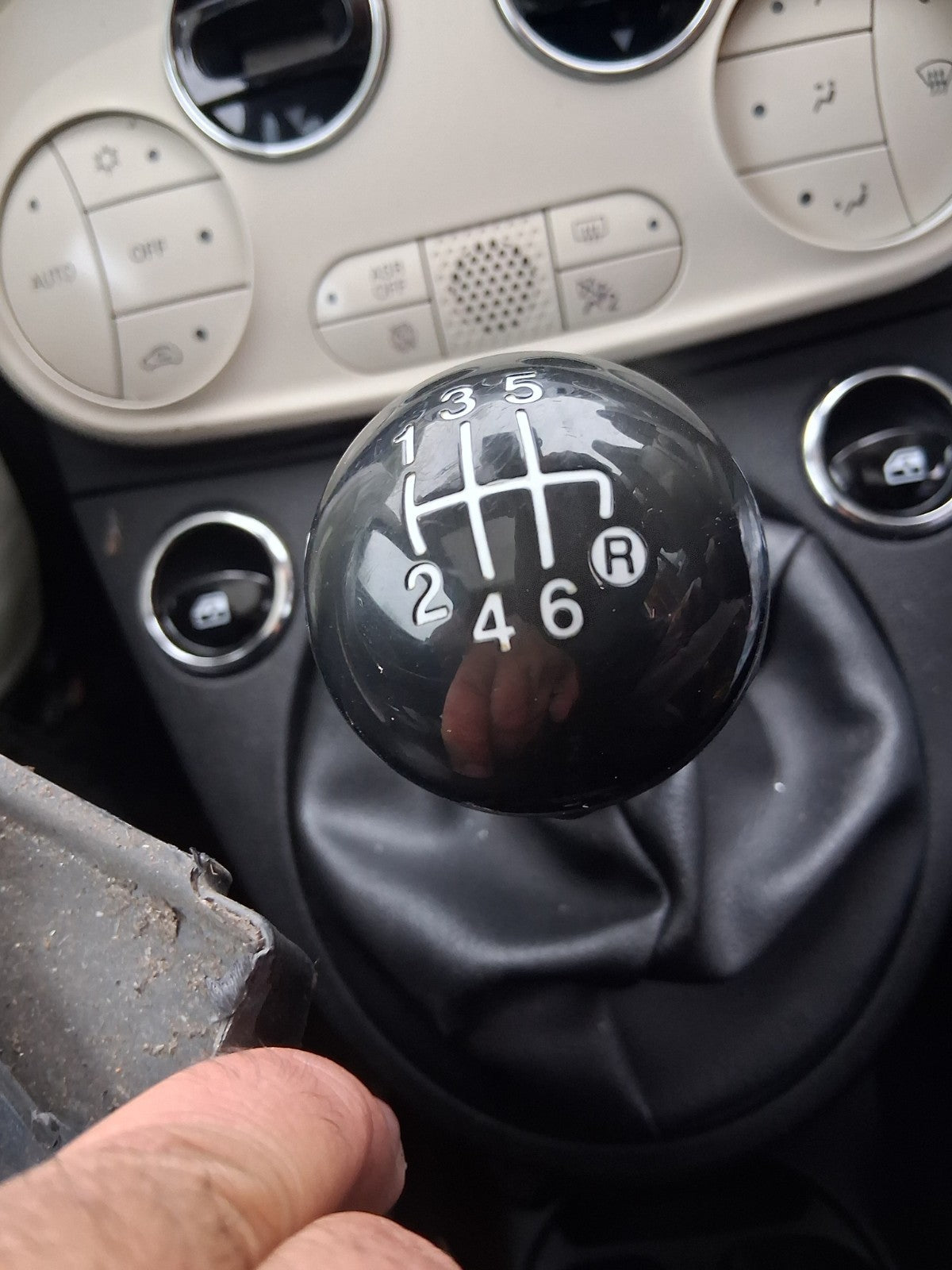 2023 FIAT 500 MHEV MANUAL GEAR STICK GEAR SHIFTER GEAR LEVER