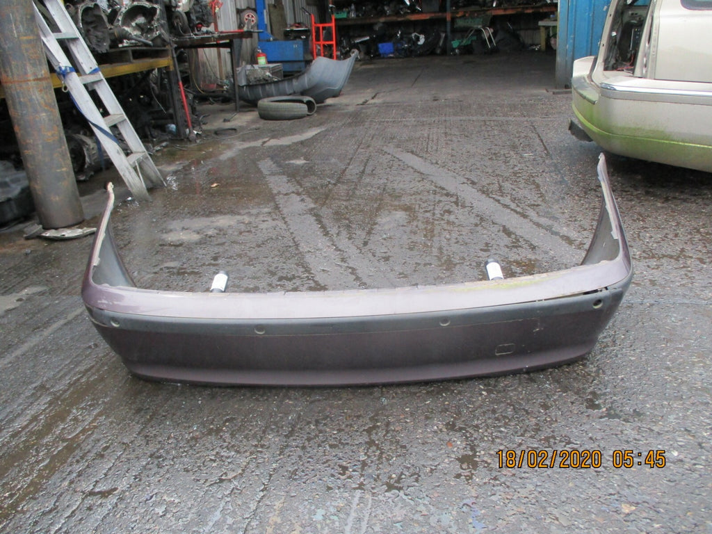 BMW 3 SERIES E46 MK4 2004 REAR BUMPER PURPLE