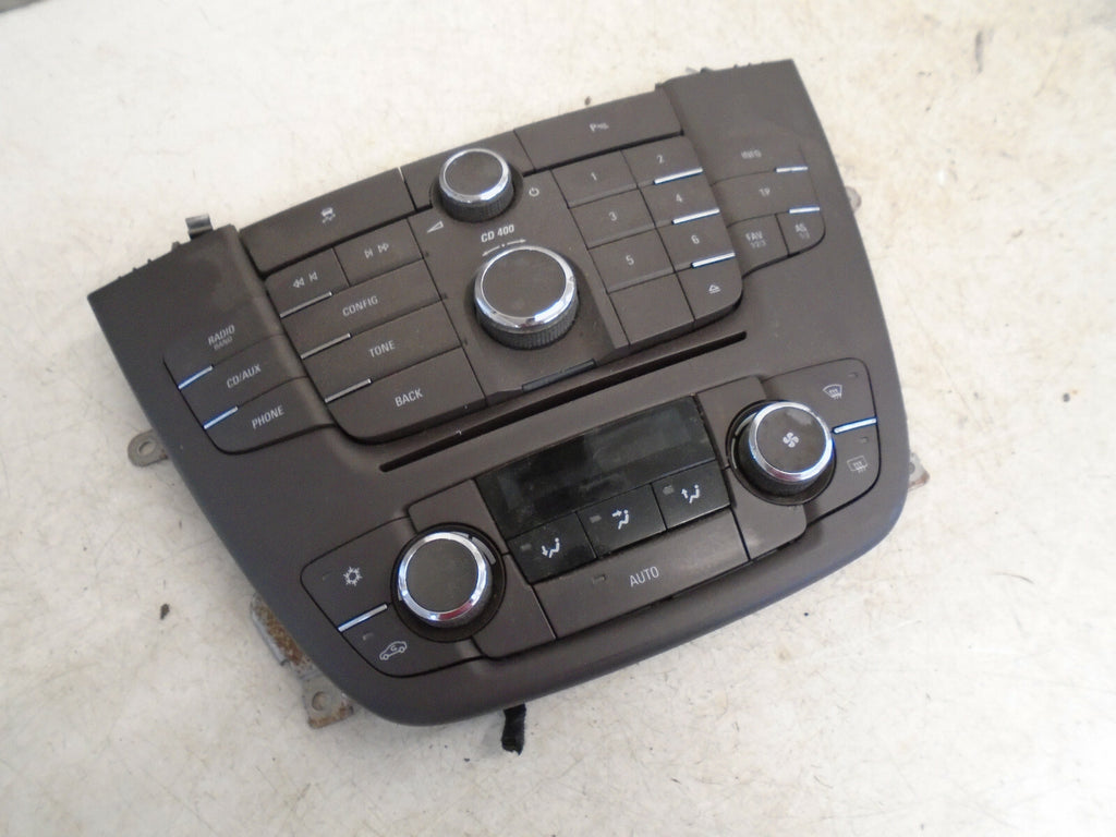 VAUXHALL INSIGNIA MK1 2011 RADIO AC CLIMATE CONTROL SWITCH STEREO HEAD UNIT