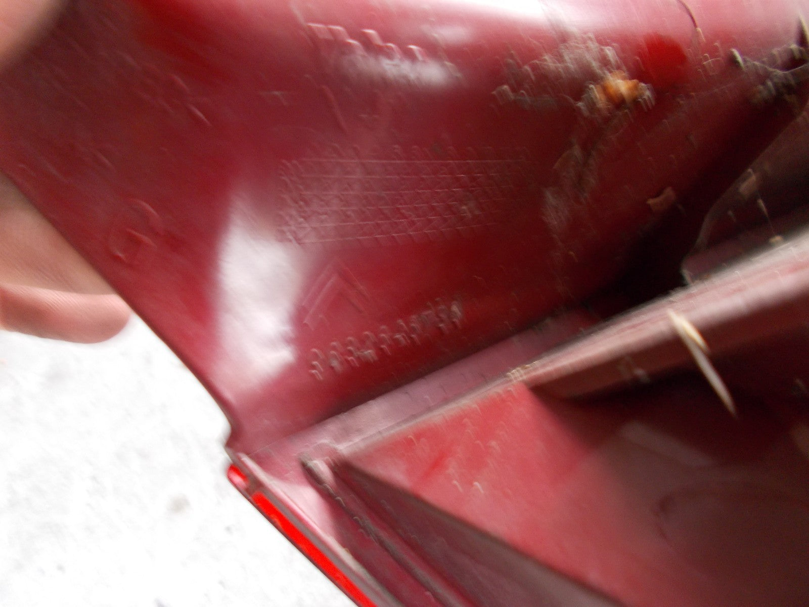 CITROEN C5 2005 NS PASSENGER SIDE REAR LIGHT 9632646780