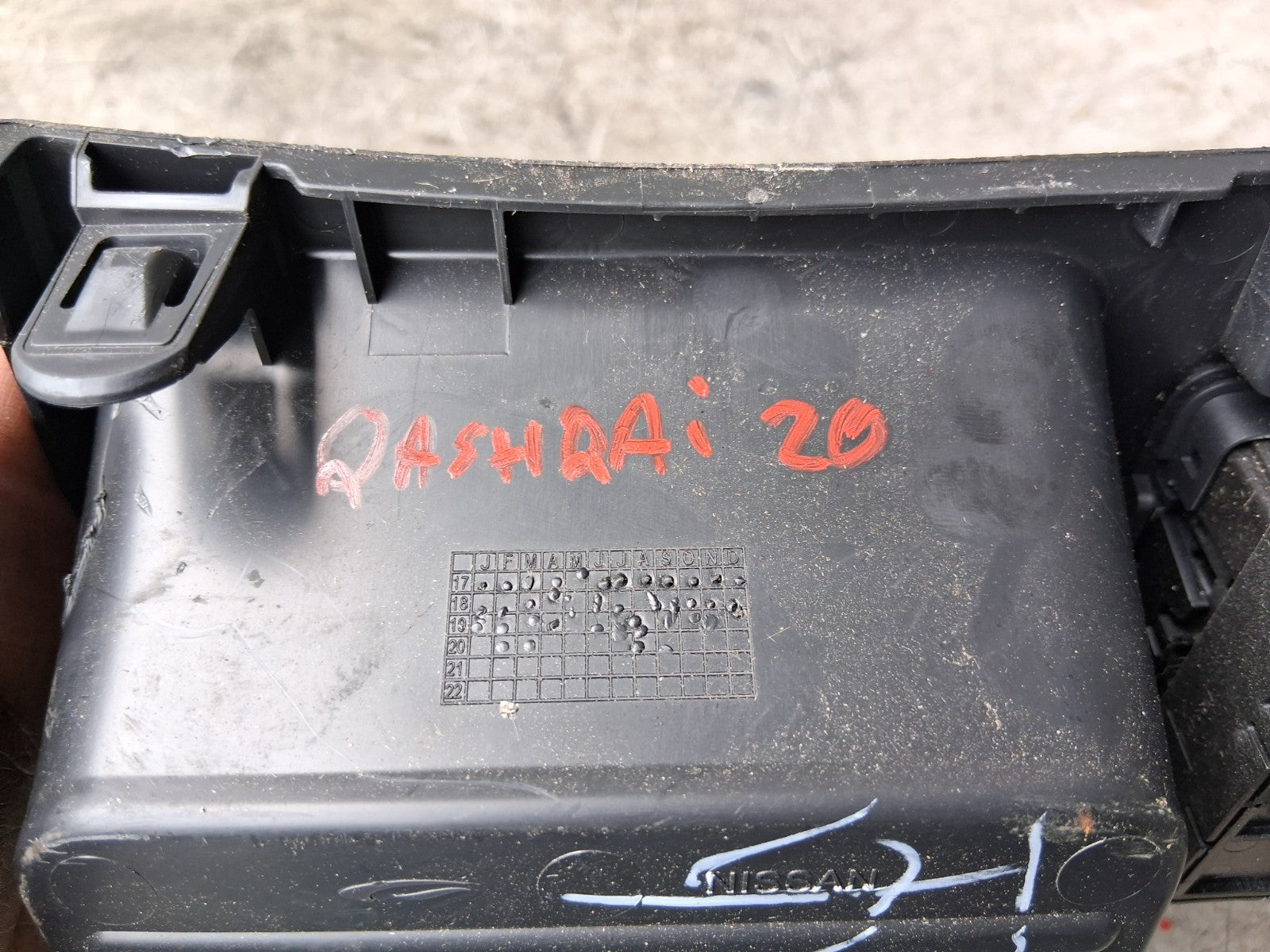 2020 NISSAN QASHQAI J11 MK2 PARKING BUTTON HANDBRAKE SURROUND TRIM 969XCHV50A