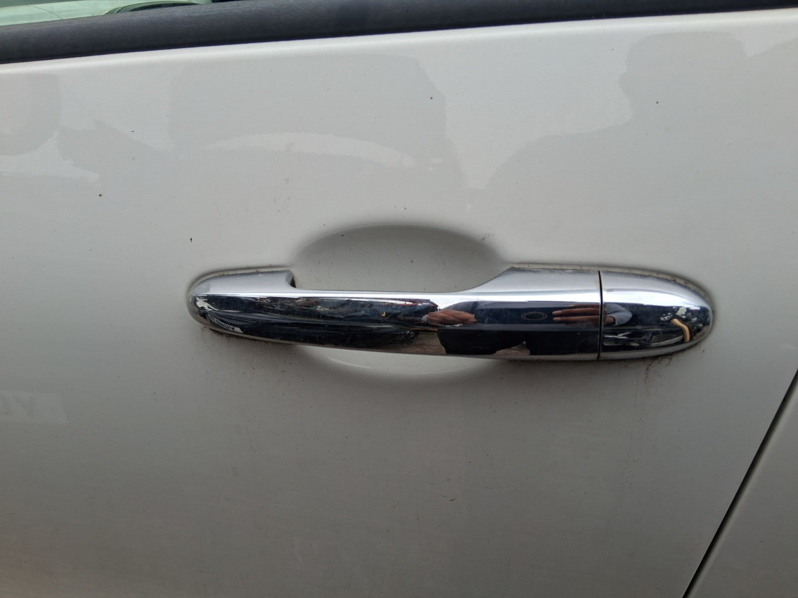 2019 FIAT 500L URBAN NSF PASSENGER SIDE FRONT EXTERIOR DOOR HANDLE CHROME