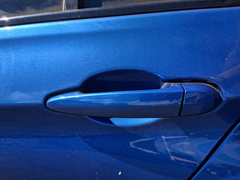 2019 BMW 3 SERIES F30 330i ESTATE NSR PASSENGER REAR DOOR HANDLE B45 BLUE
