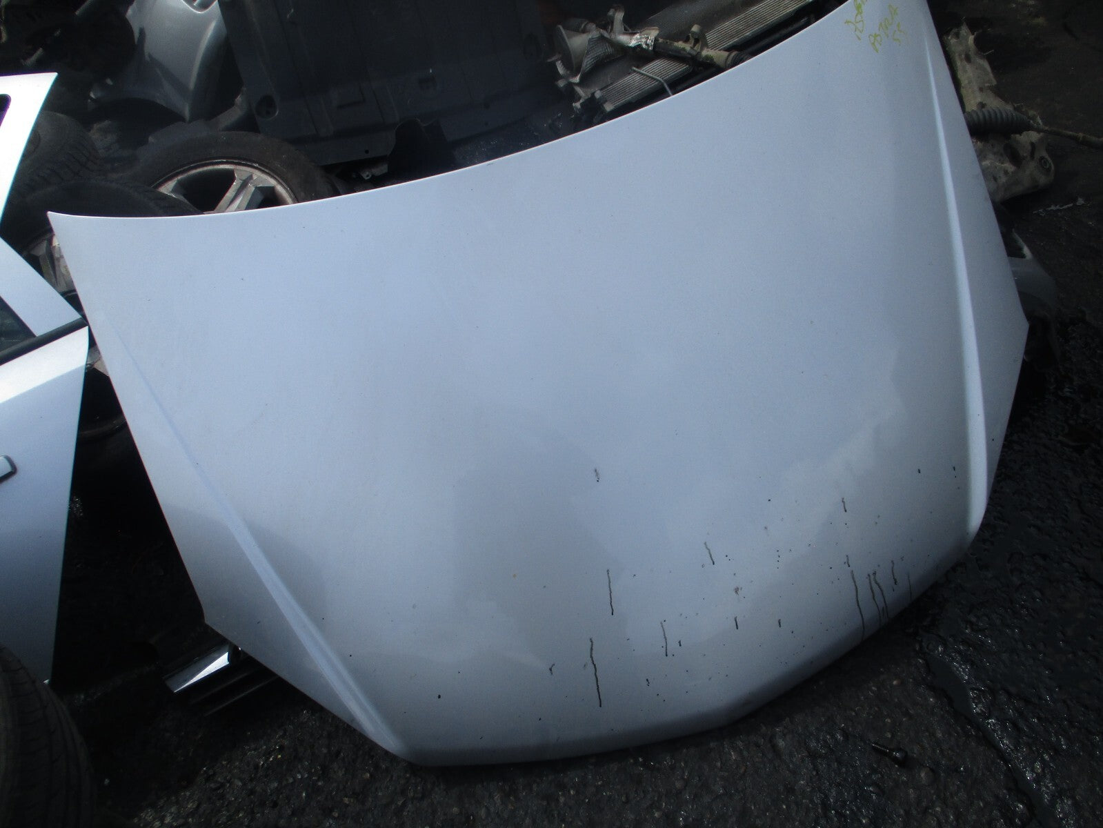 VAUXHALL ASTRA H 2008 5 DOOR FRONT BONNET HOOD PANEL SILVER Z157