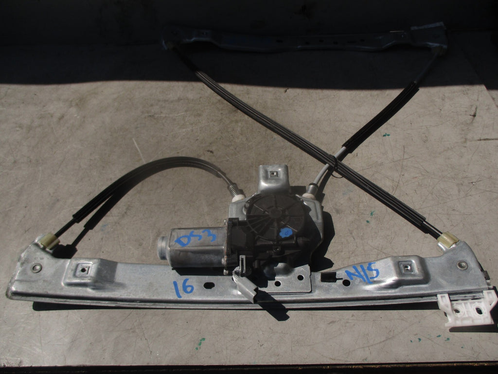 2016 CITROEN DS3 NSF PASSENGER SIDE FRONT LEFT WINDOW MOTOR REGULATOR 9683690280