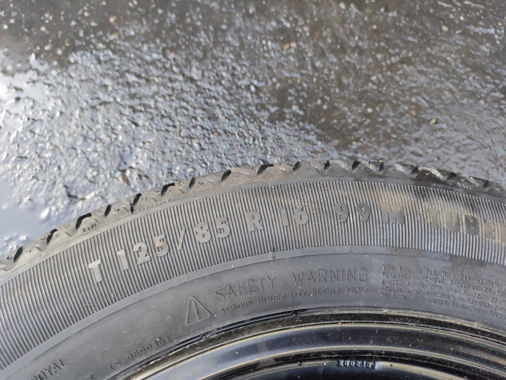 2019 CITROEN C4 CACTUS 16 INCH SPARE WHEEL 125/85R16