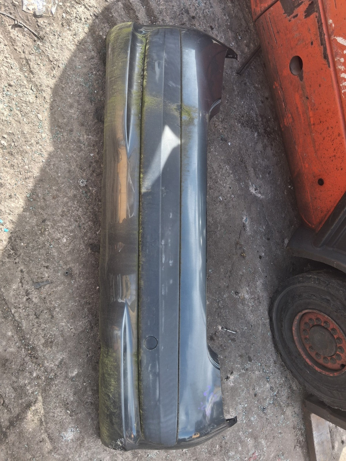 2010 PEUGEOT 207 PRE FACELIFT REAR COMPLETE BUMPER GREY