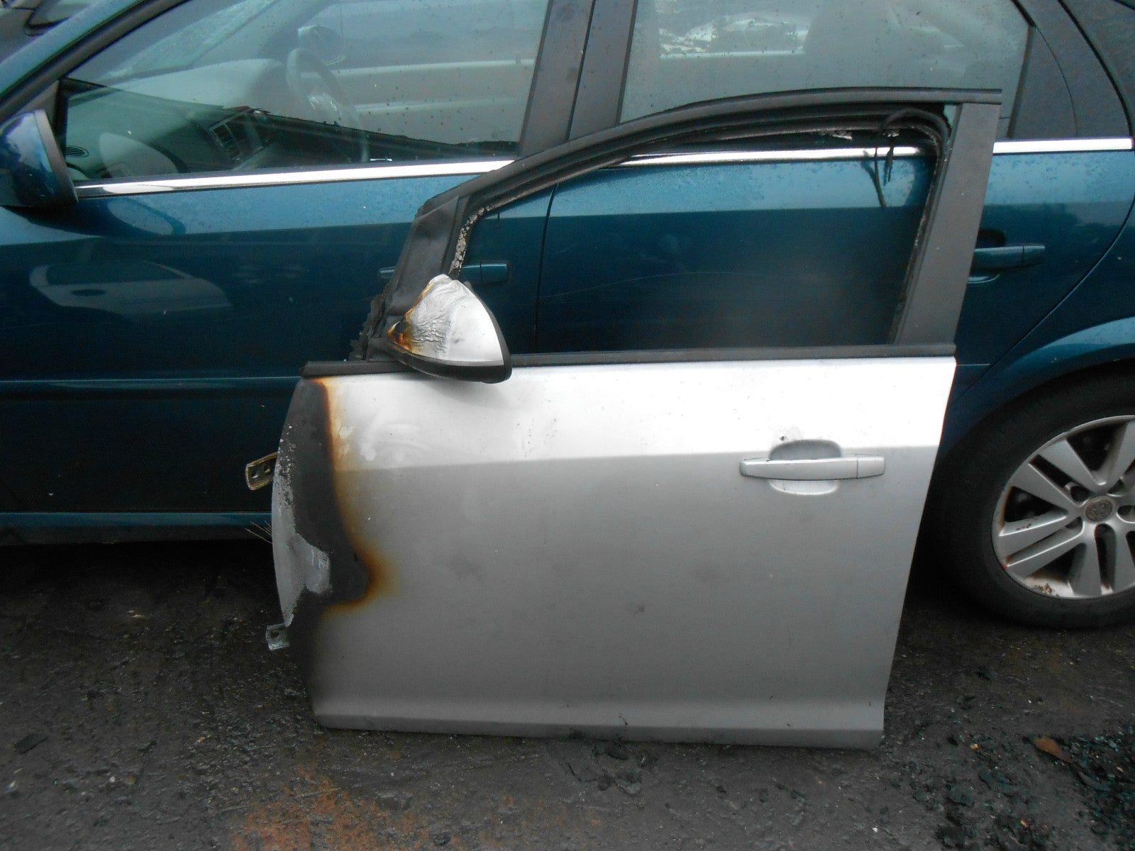VAUXHALL ASTRA J MK6 2013 5 DOOR HATCHBACK NSF PASSENGER FRONT BARE DOOR SHELL