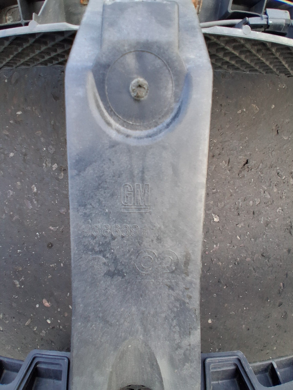 2015 VAUXHALL VIVARO MK2 FRONT RADIATOR SLAM PANEL 93868911