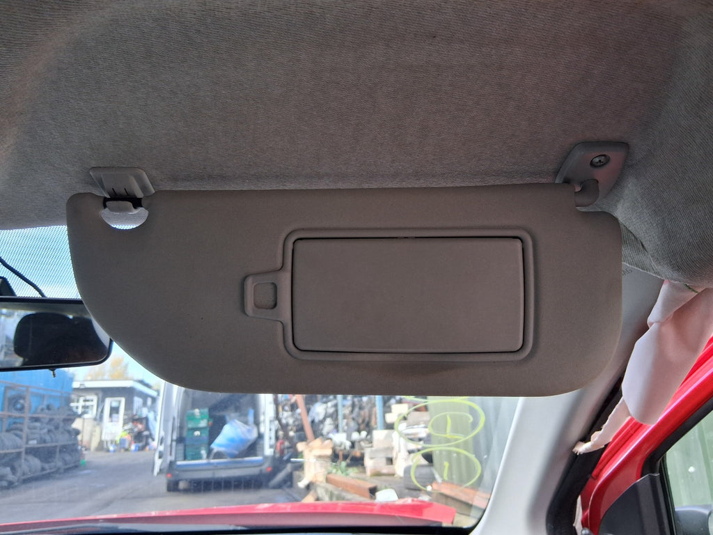 2016 PEUGEOT 108 MK2 OSF DRIVER SIDE FRONT RIGHT SUN VISOR SHADE