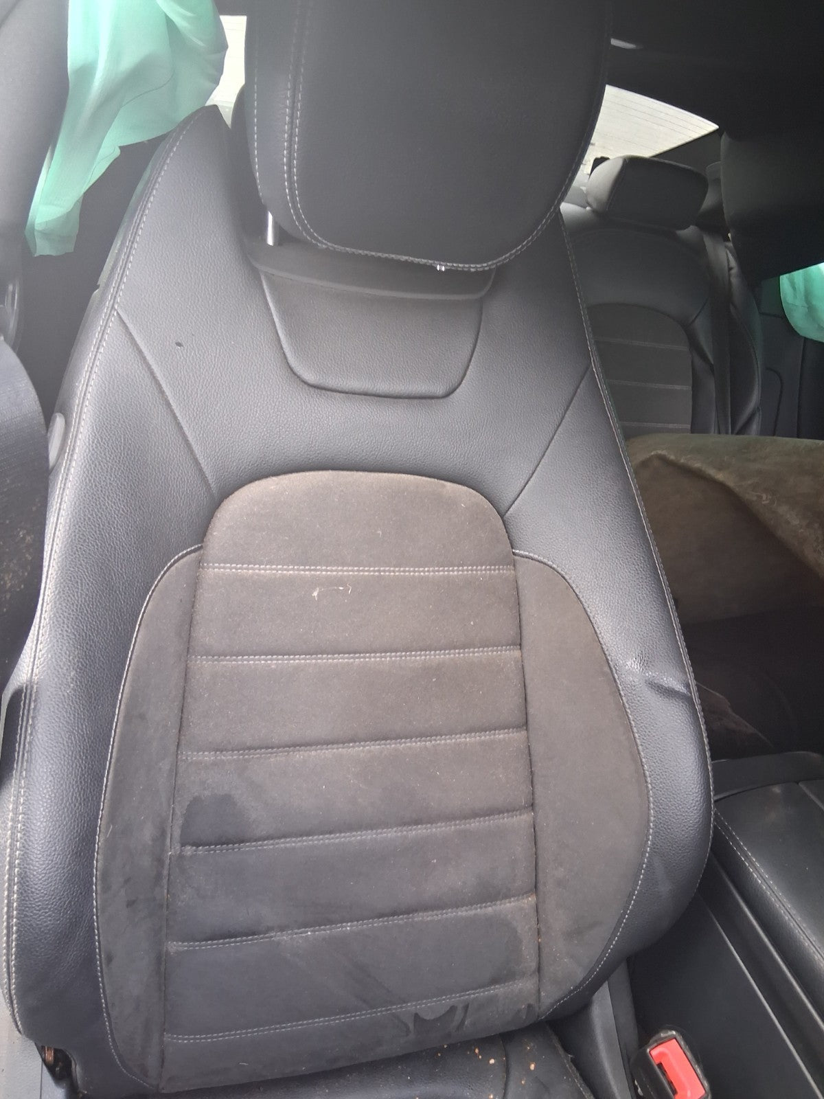 2021 MERCEDES C CLASS C205 COUPE OSF DRIVER SIDE FRONT RIGHT LEATHER SEAT