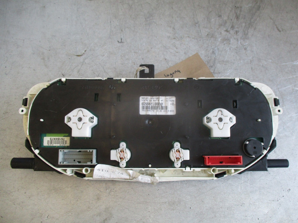 RENAULT LAGUNA 2003 2.2 DCI SPEEDO CLOCKS DIALS INSTRUMENT CLUSTER 8200218880 B