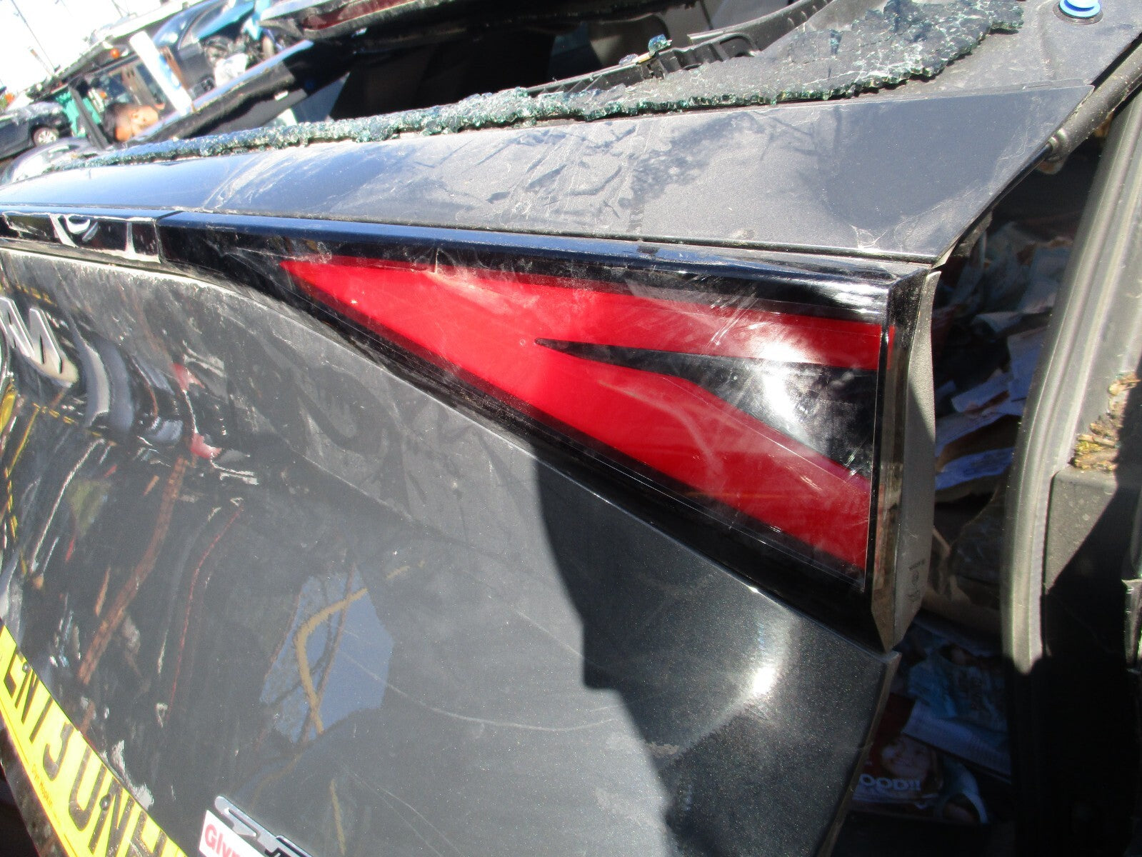 2023 KIA SPORTAGE MK5 OSR DRIVER SIDE REAR INNER TAIL LIGHT LAMP