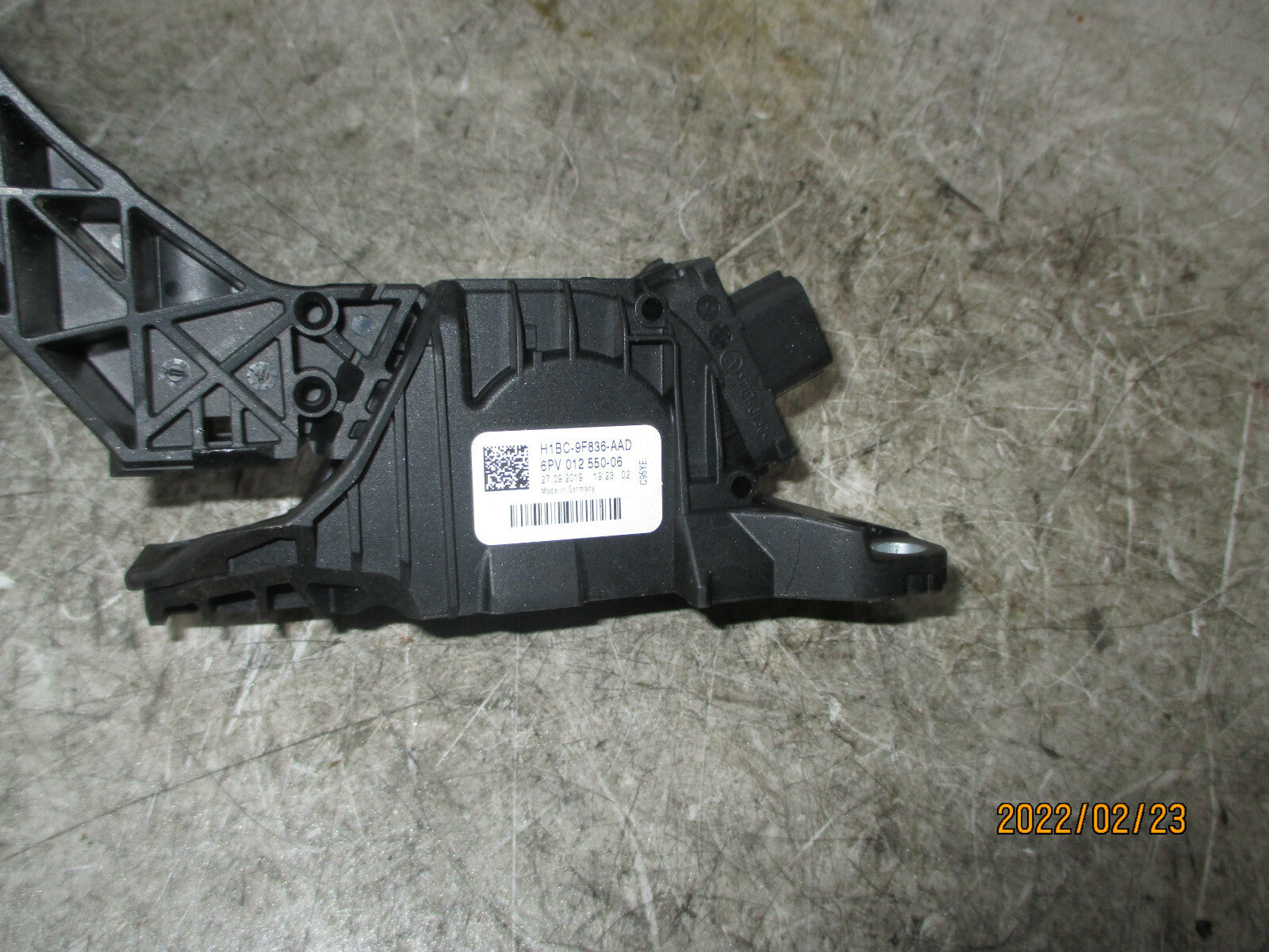 FORD FIESTA MK8 2019 THROTTLE ACCELERATOR PEDAL H1BC9F836AAD