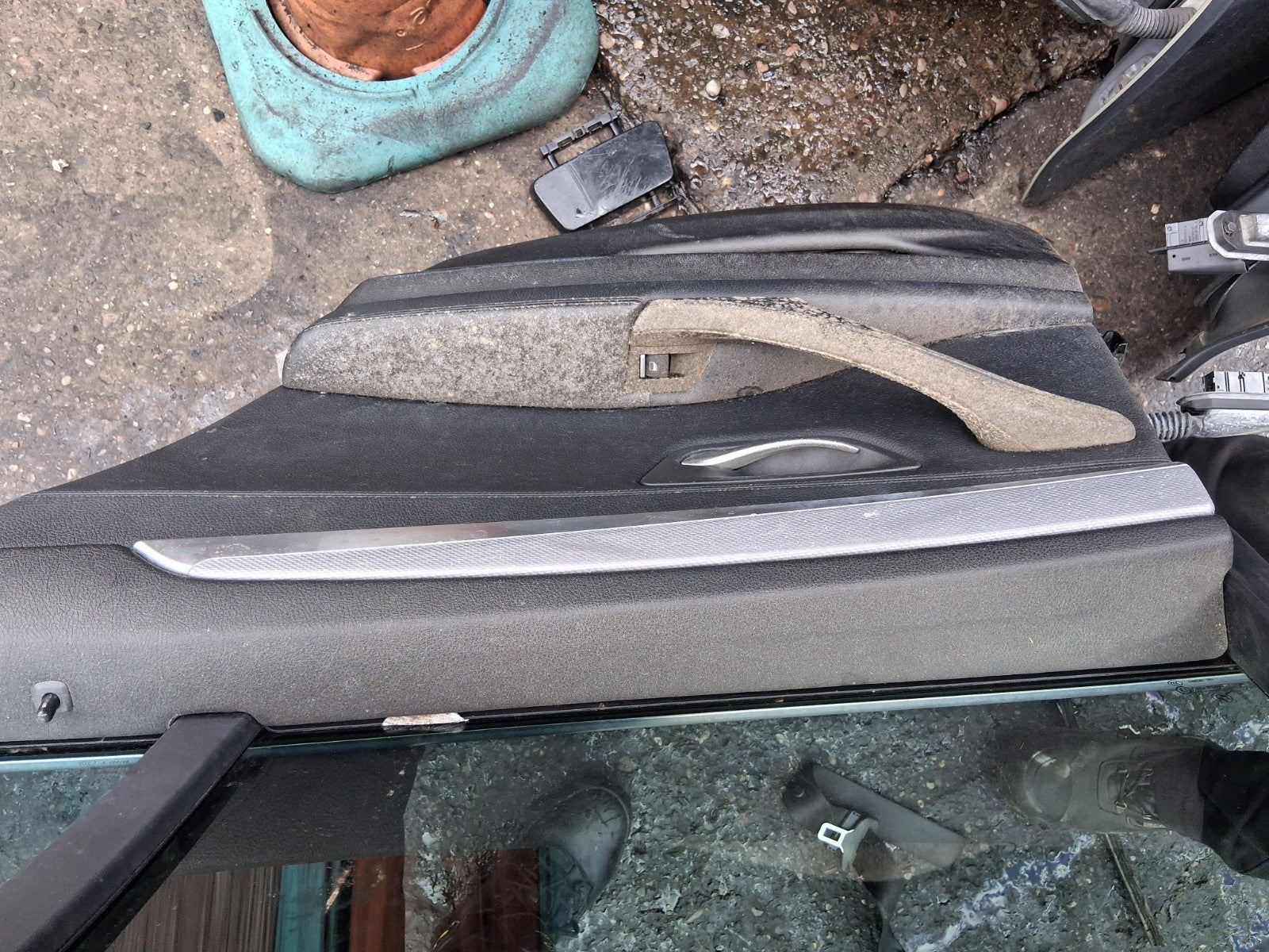2010 BMW 5 SERIES F10 M SPORT OSR DRIVER SIDE REAR COMPLETE DOOR SPACE GREY A52