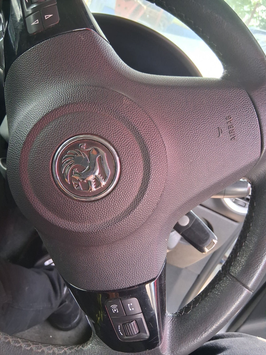 VAUXHALL CORSA D 2009 OS DRIVER SIDE STEERING WHEEL AIR BAG
