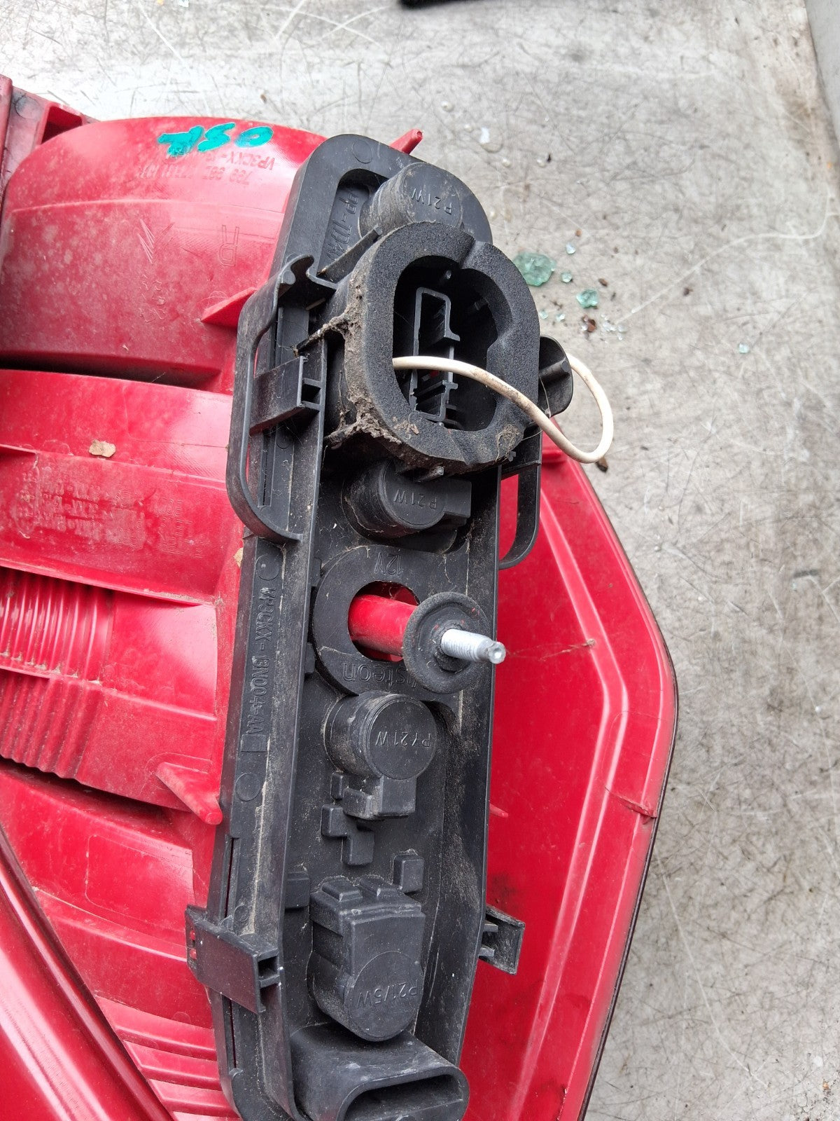 2008 CITROEN C2 NSR DRIVER SIDE REAR RIGHT TAIL LIGHT VP3CKX-13404