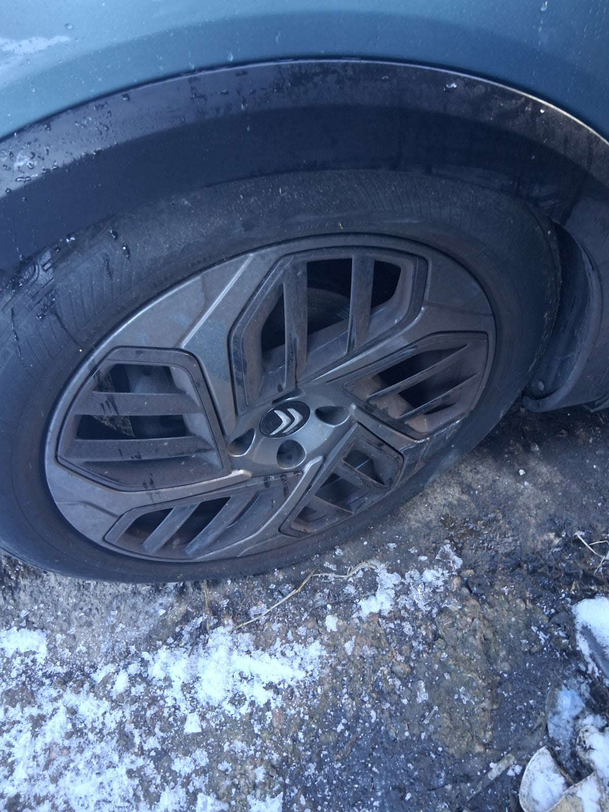 2023 CITROEN C4 MK3 18 INCH ALLOY WHEEL WITH TYRE 195/60R18