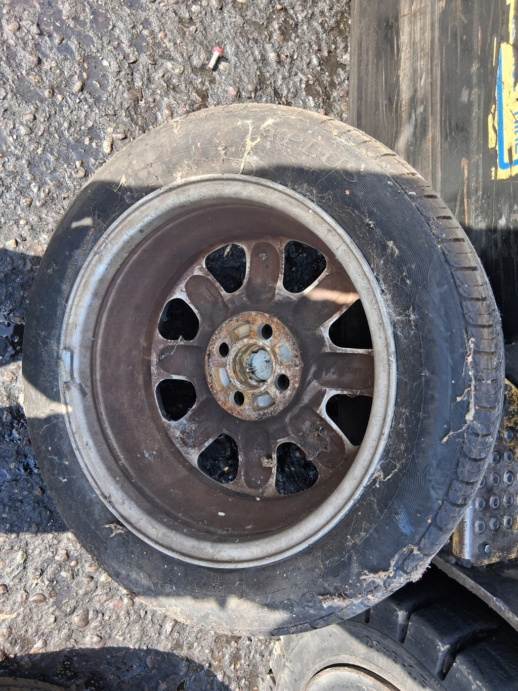 MG MGF 1996 MK1 15 INCH ALLOY WHEEL WITH TYRE 185/55R15