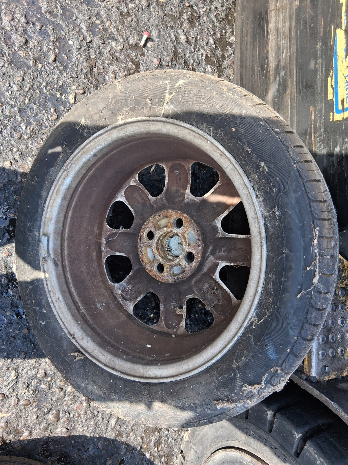MG MGF 1996 MK1 15 INCH ALLOY WHEEL WITH TYRE 185/55R15