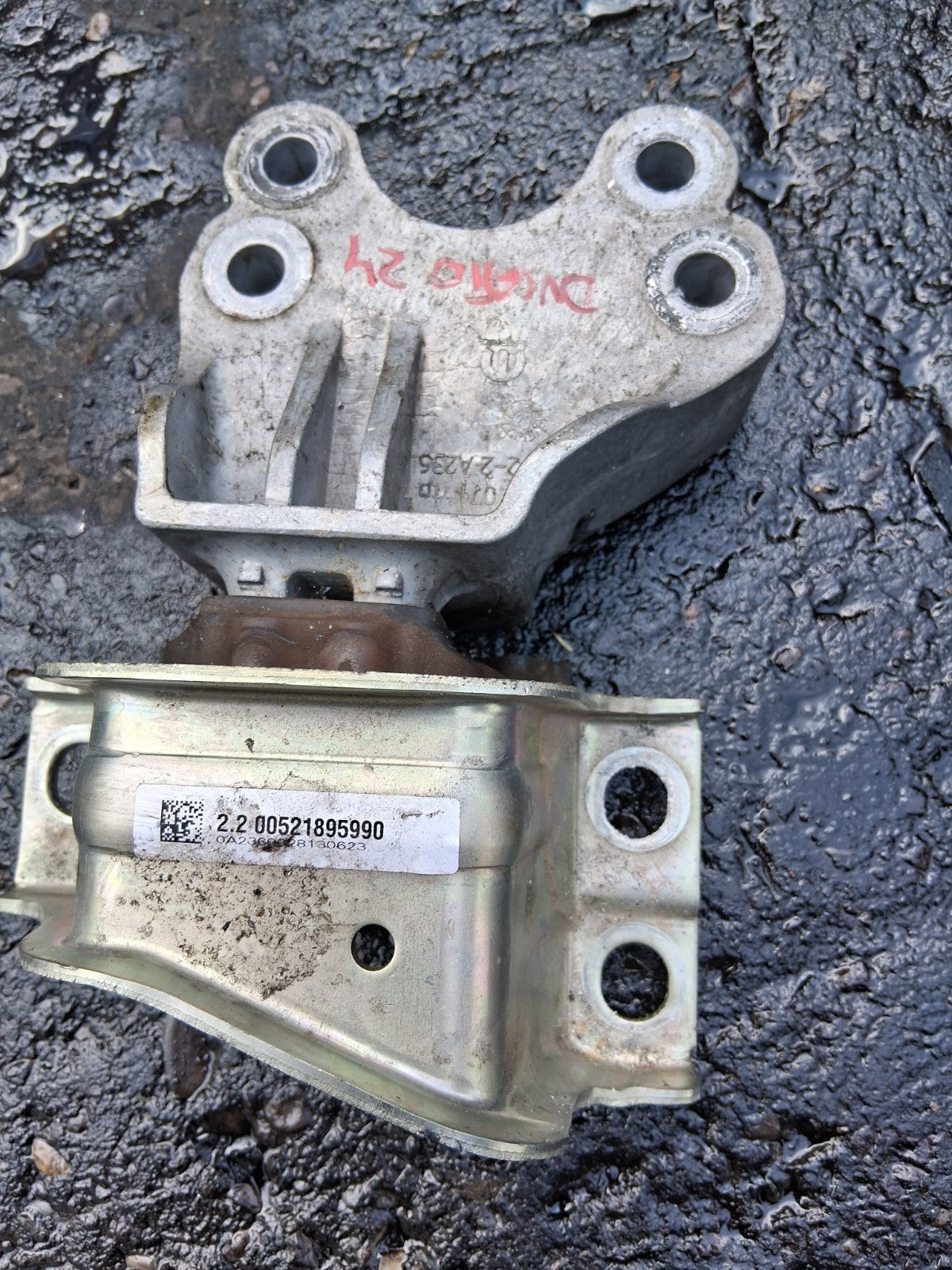 2024 FIAT DUCATO MK3FACELIFT 2.2 DIESEL ENGINE MOUNTING BRACKET 00521895990