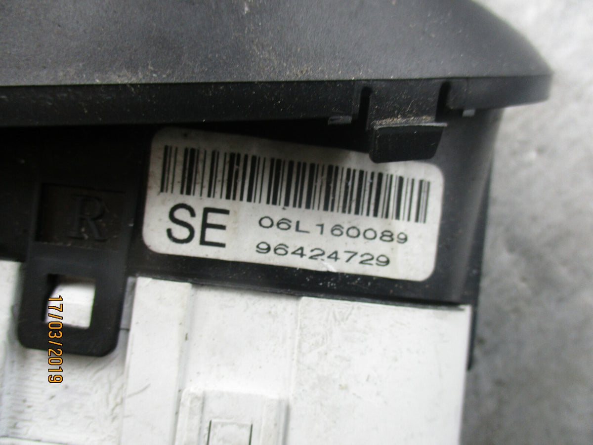 CHEVROLET MATIZ 2007 DIGITAL WARNING DISPLAY SCREEN 96424729