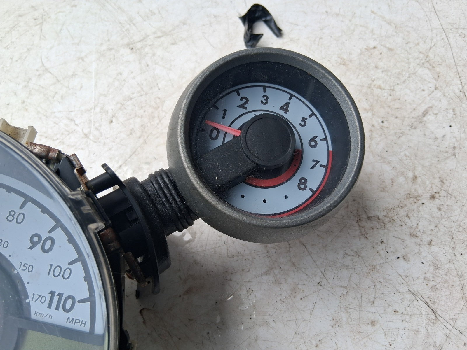 2008 CITROEN C1 MK1 1.0 PETROL SPEEDOMETER INSTRUMENT CLUSTER 838000H072
