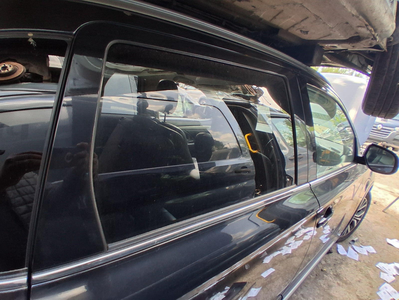 2018 MITSUBISHI OUTLANDER MK3 OSR DRIVER SIDE REAR WINDOW GLASS