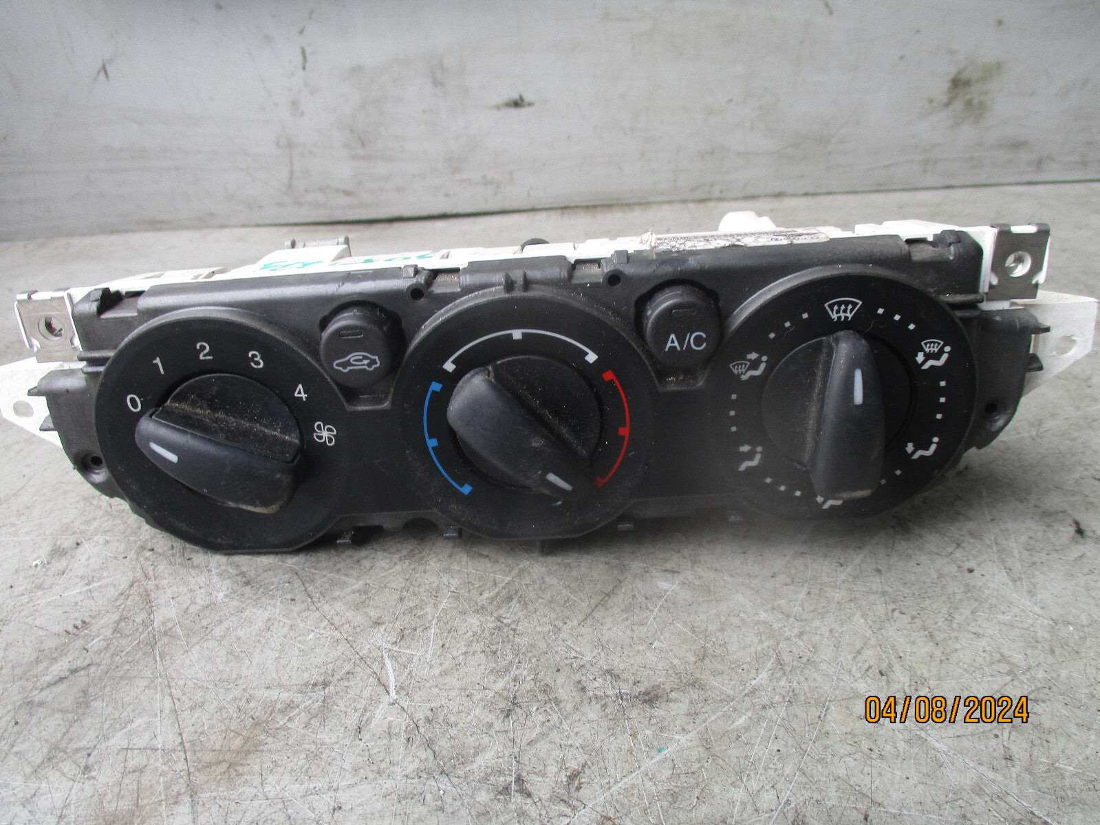 2008 FORD FOCUS MK2 HEATER CONTROL SWITCH PANEL 7M5T19980AA