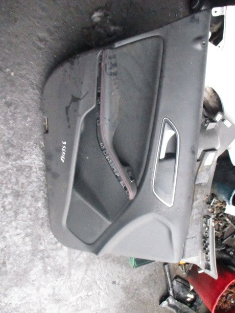 2018 MERCEDES A CLASS W176 NSF PASSENGER SIDE FRONT DOOR CARD A2467201348