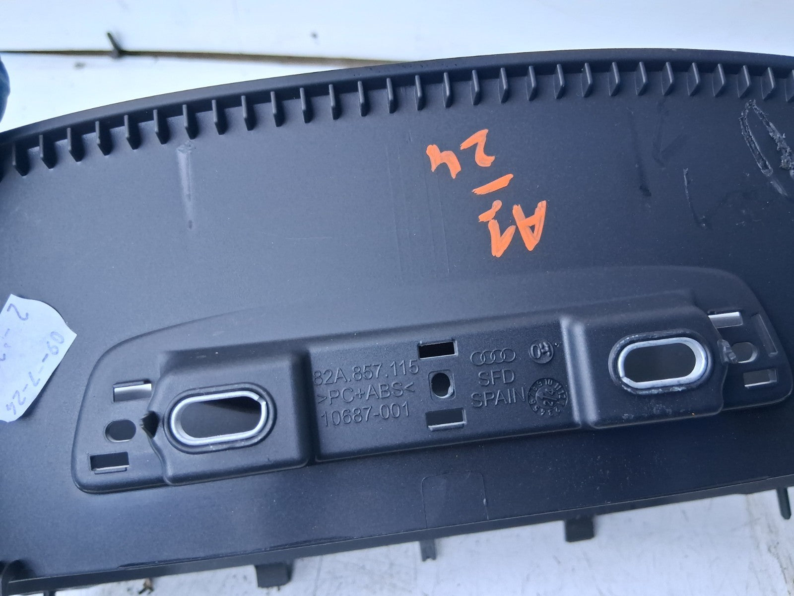 2024 AUDI A1 S LINE MK2 INSTRUMENT CLUSTER SURROUND TRIM PANEL 82A857115