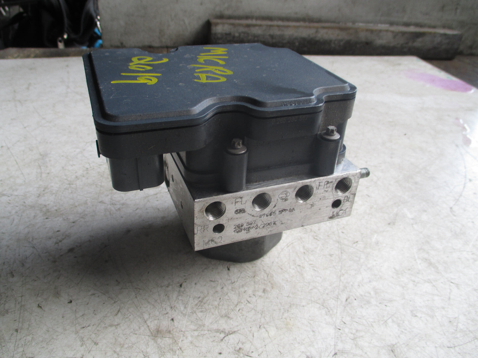 NISSAN MICRA K14 MK5 2019 1.0 PETROL ABS PUMP MODULATOR UNIT 476605FP0A
