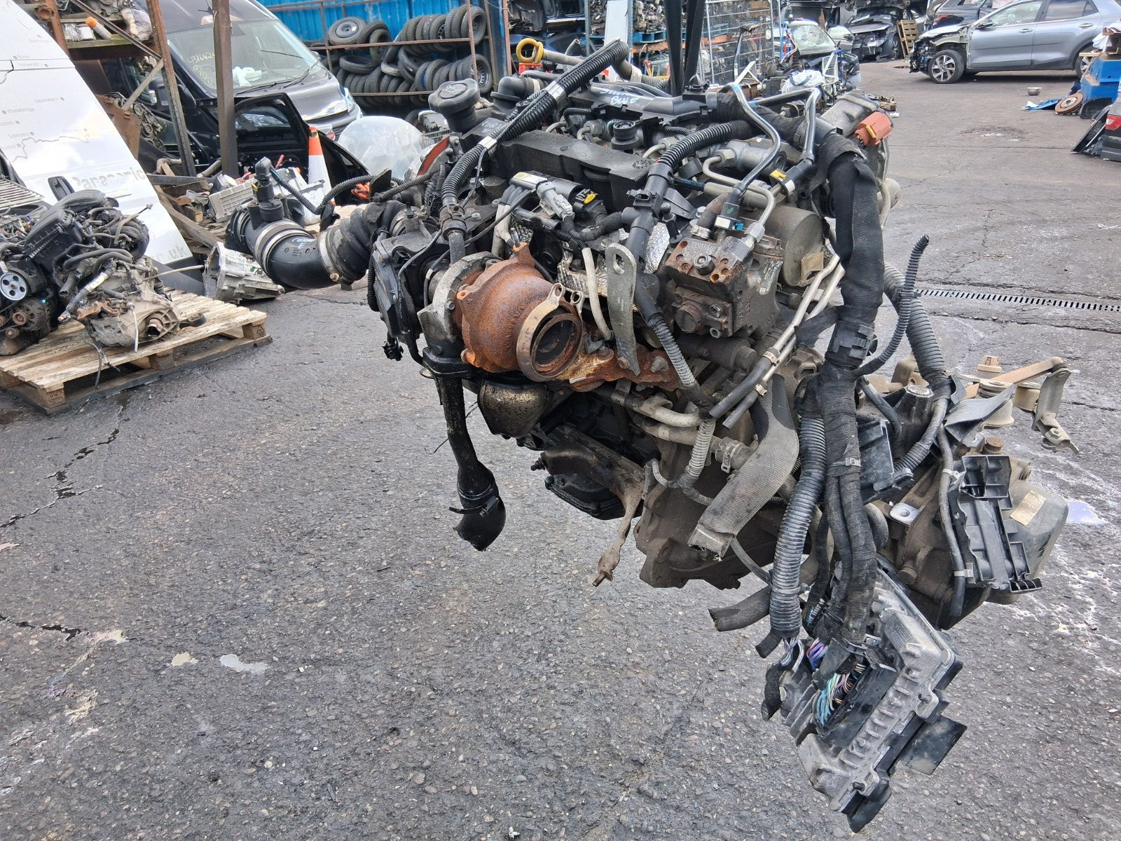 2016 VAUXHALL CORSA E 1.3 DIESEL COMPLETE ENGINE B13DTE 94K MILES