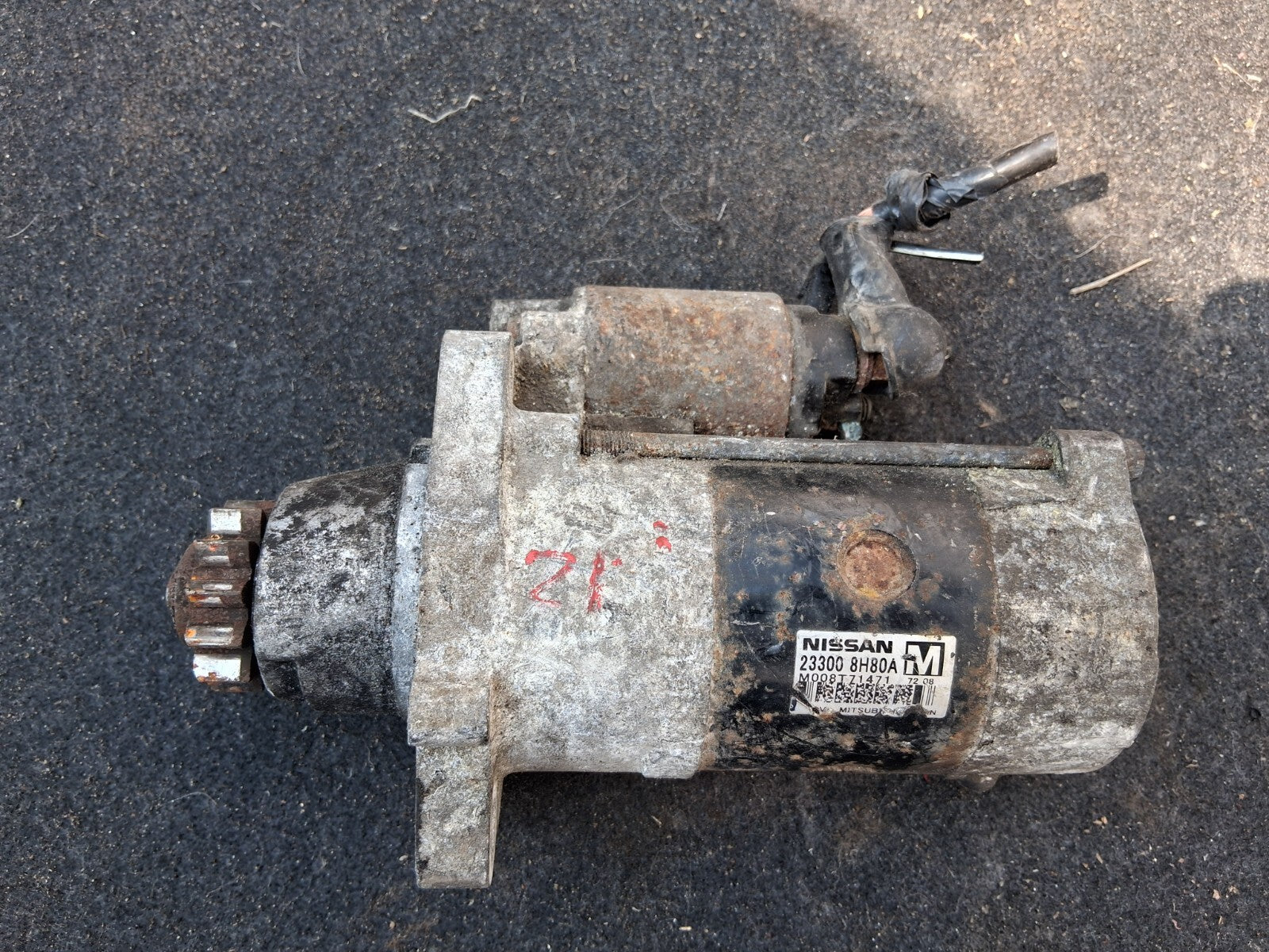NISSAN X TRAIL 2.2 DIESEL STARTER MOTOR 233008H80A