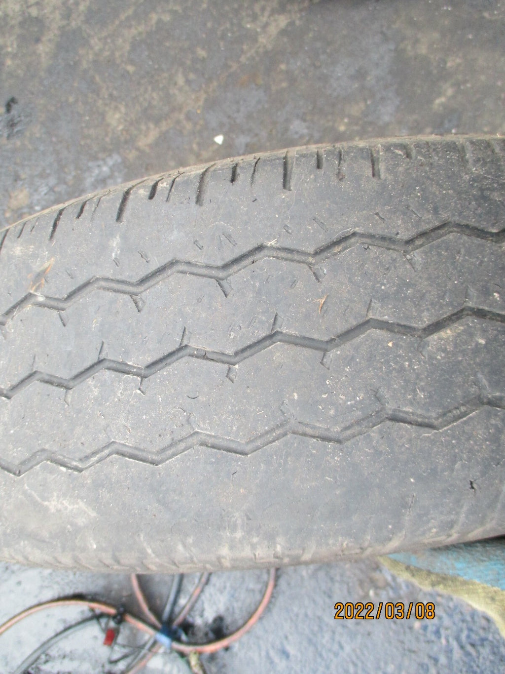 FORD TRANSIT 2004 MK6 STEEL WHEEL & TYRE 195/70R15