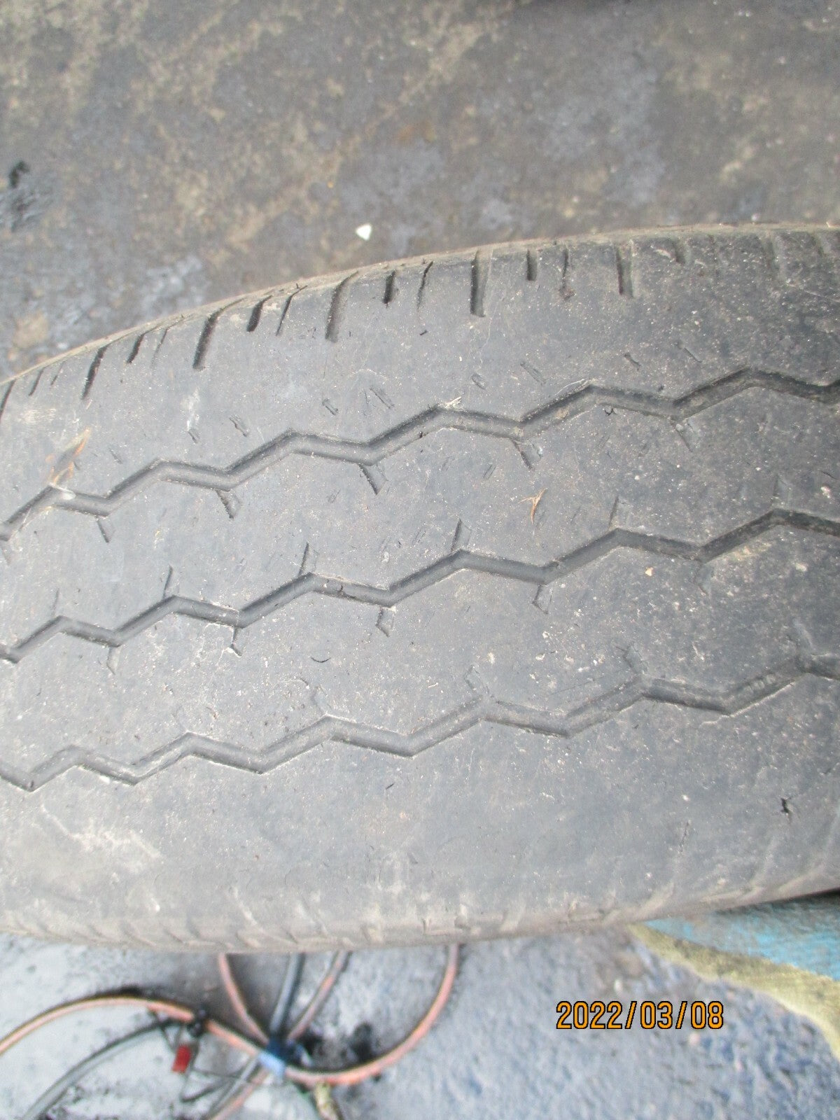 FORD TRANSIT 2004 MK6 STEEL WHEEL & TYRE 195/70R15
