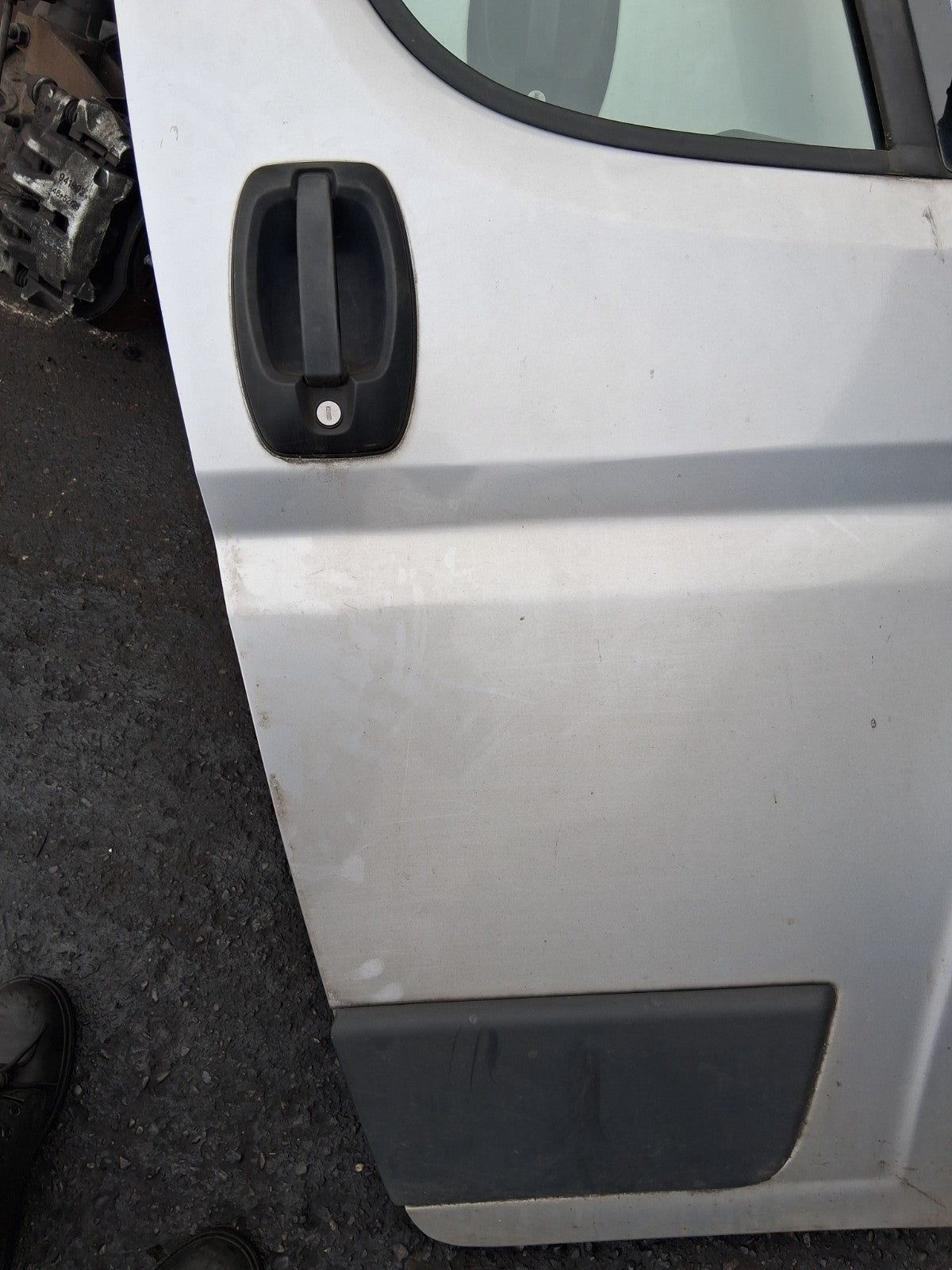 2021 PEUGEOT BOXER MK3 OSF DRIVER SIDE FRONT RIGHT BARE DOOR GREY