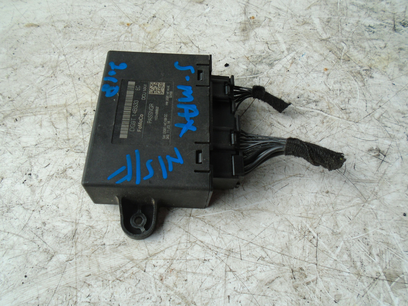 FORD MONDEO MK5 2017 NSF PASSENGER SIDE FRONT DOOR CONTROL MODULE DG9T14B533EC