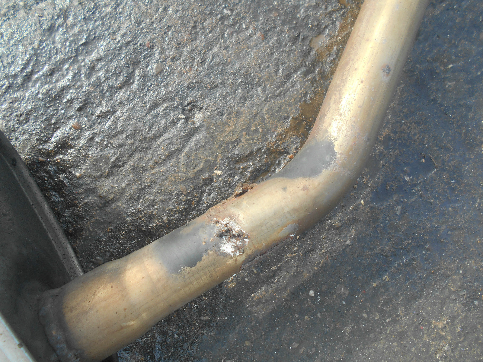 PEUGEOT 207 2011 1.6 HDI 92BHP 9HP EXHAUST CENTRE PIPE SILENCER ASSEMBLY