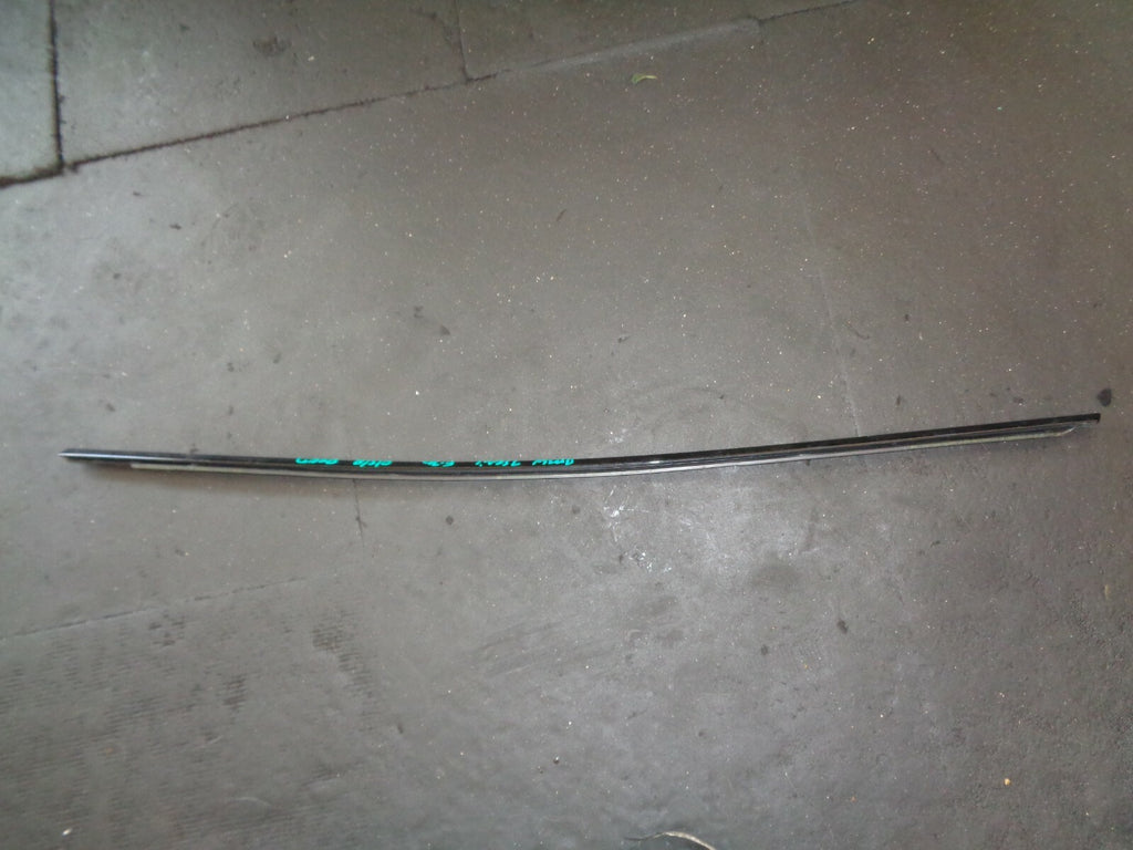 BMW 3 SERIES F30 2018 330E N/S/R PASSENGER SIDE REAR OUTER WINDOW TRIM 7260543
