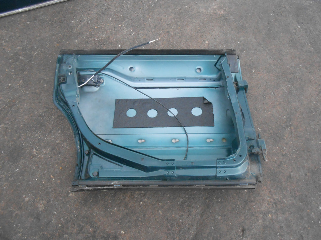 AUDI A8 D2 4D (MK1) 2000 NSR PASSENGER SIDE REAR BARE DOOR SHELL LX6V GREEN